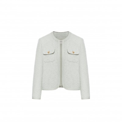 CELINE CHELSEA JACKET IN LIGHTWEIGHT TWEED 2V55Q435T